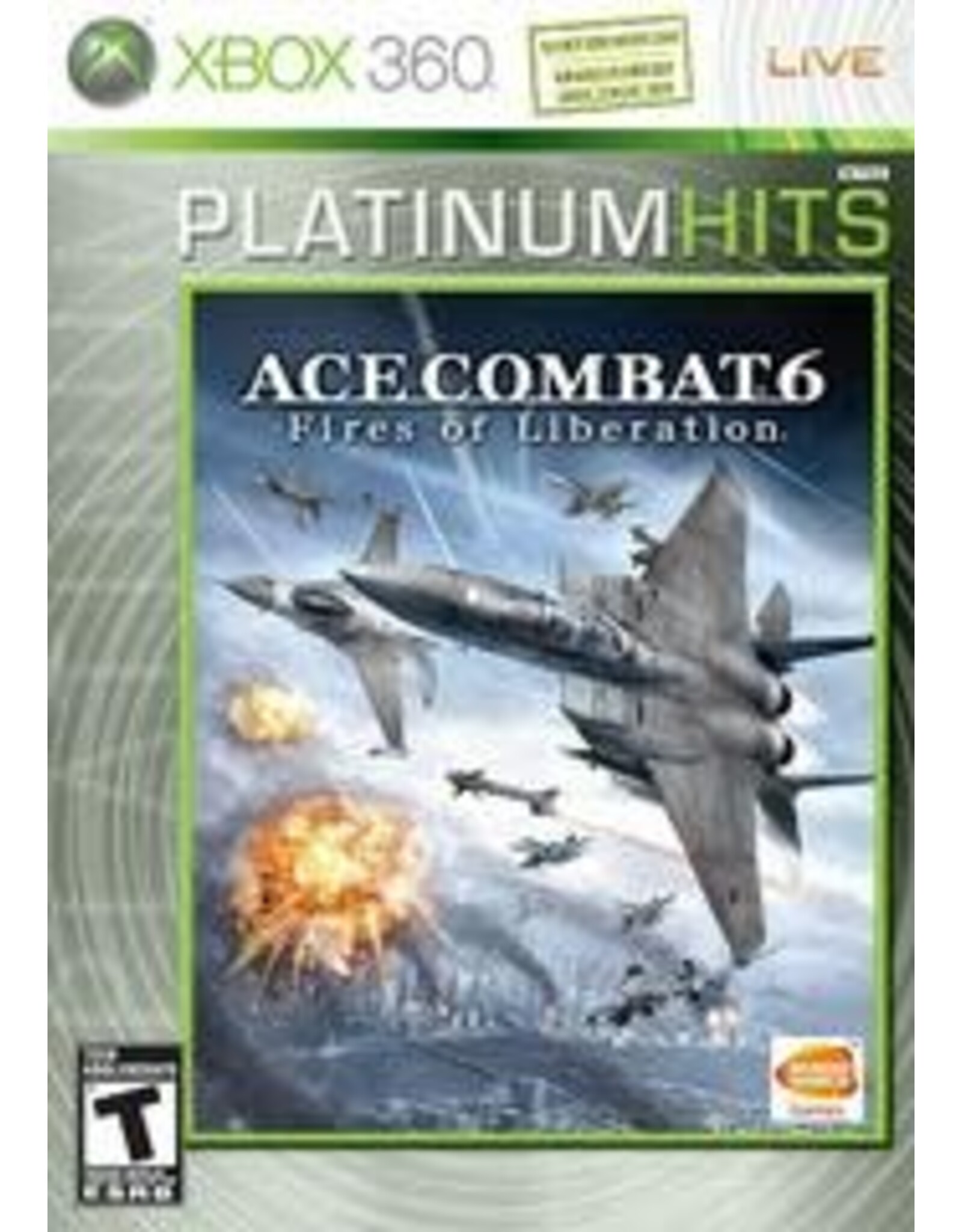 Xbox 360 Ace Combat 6 Fires of Liberation (Platinum Hits, CiB)