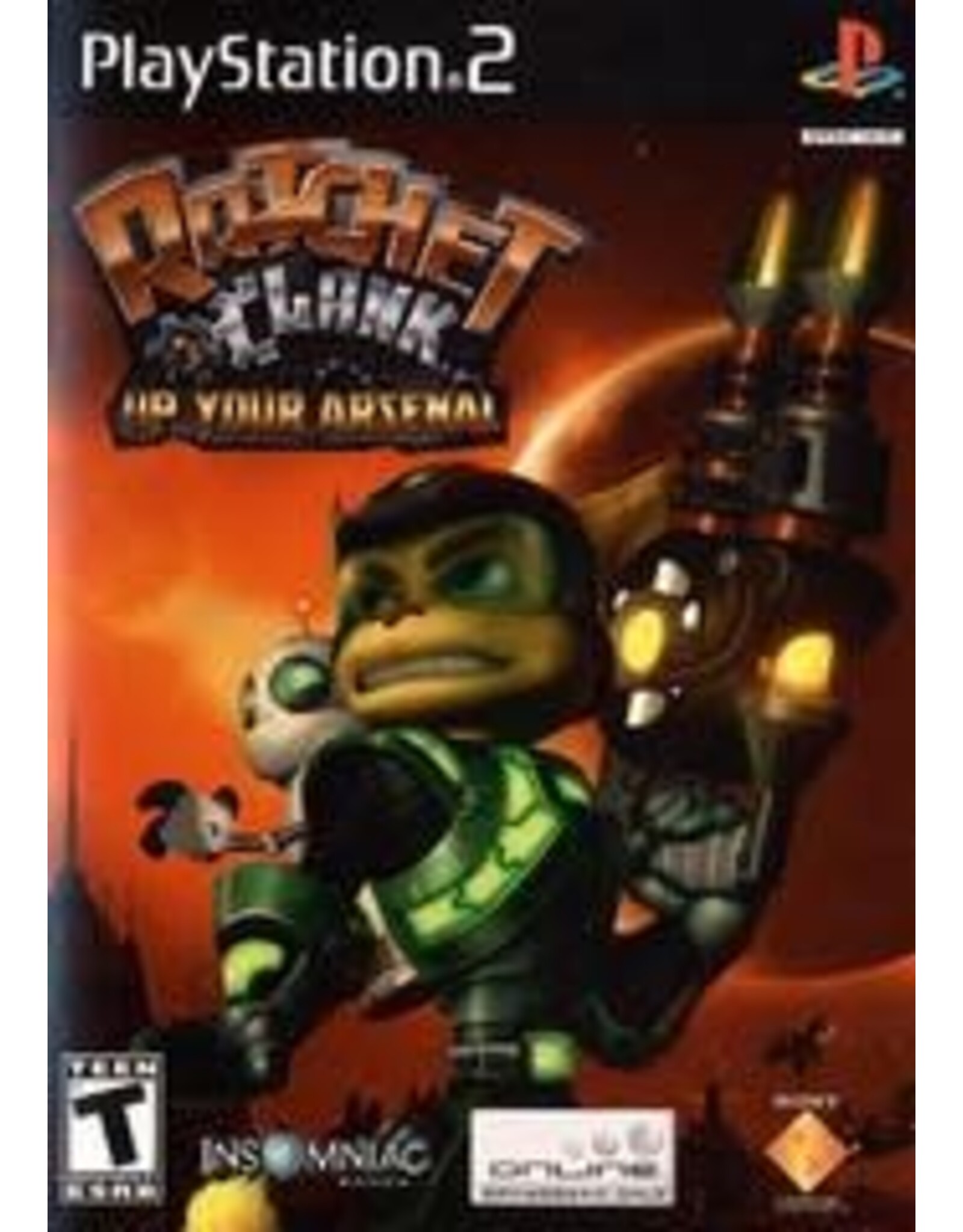 Playstation 2 Ratchet & Clank Up Your Arsenal (No Manual)