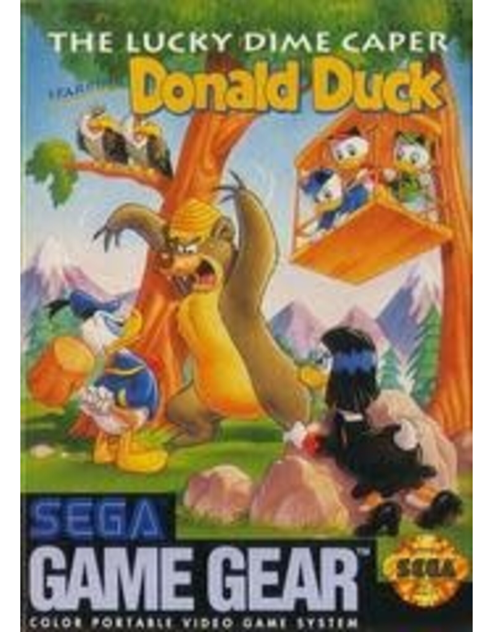 Sega Game Gear Lucky Dime Caper Starring Donald Duck (Cart Only)