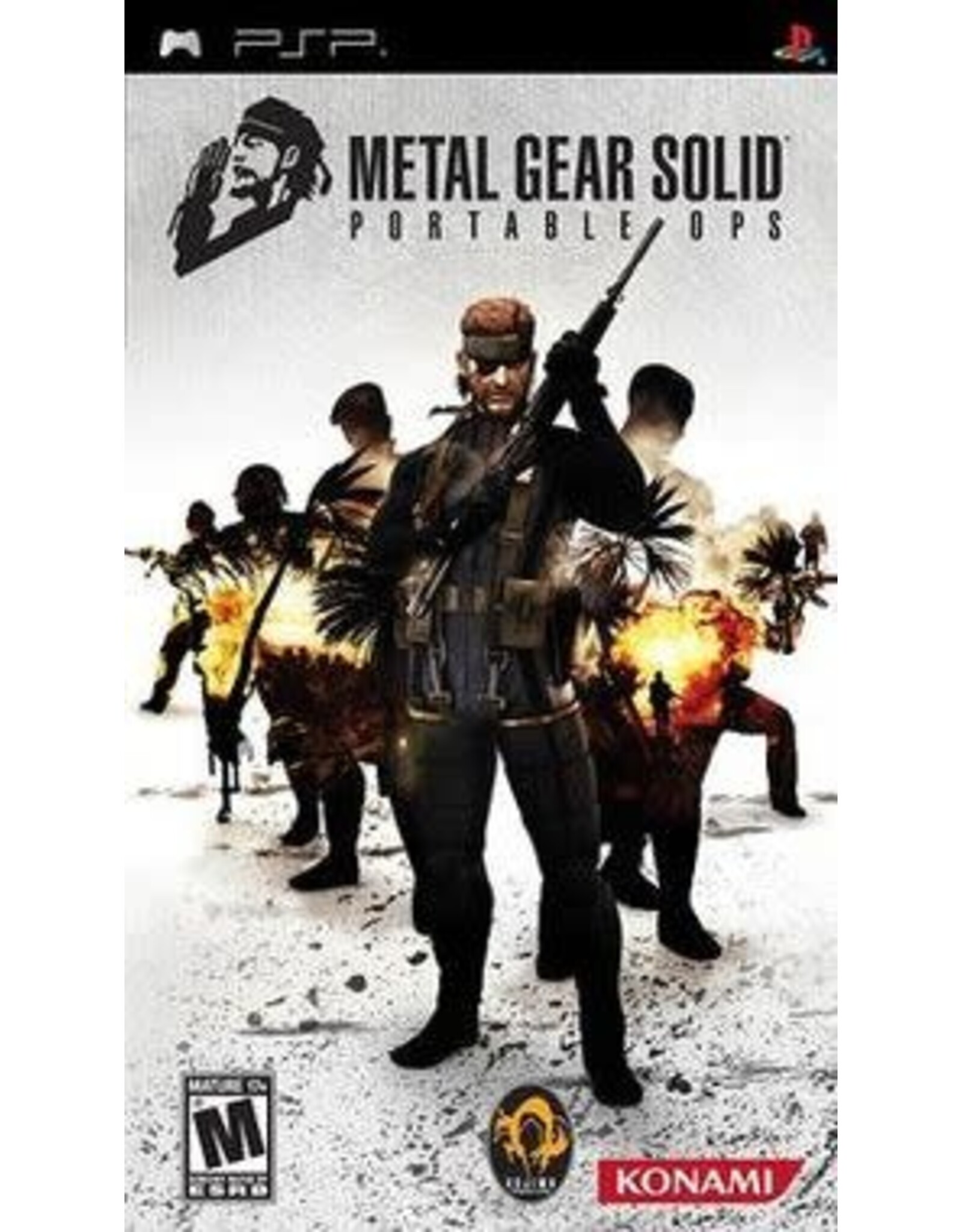 PSP Metal Gear Solid Portable Ops (No Manual)