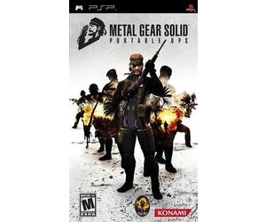 PSP Metal Gear Solid Portable Ops No Manual Video Game Trader