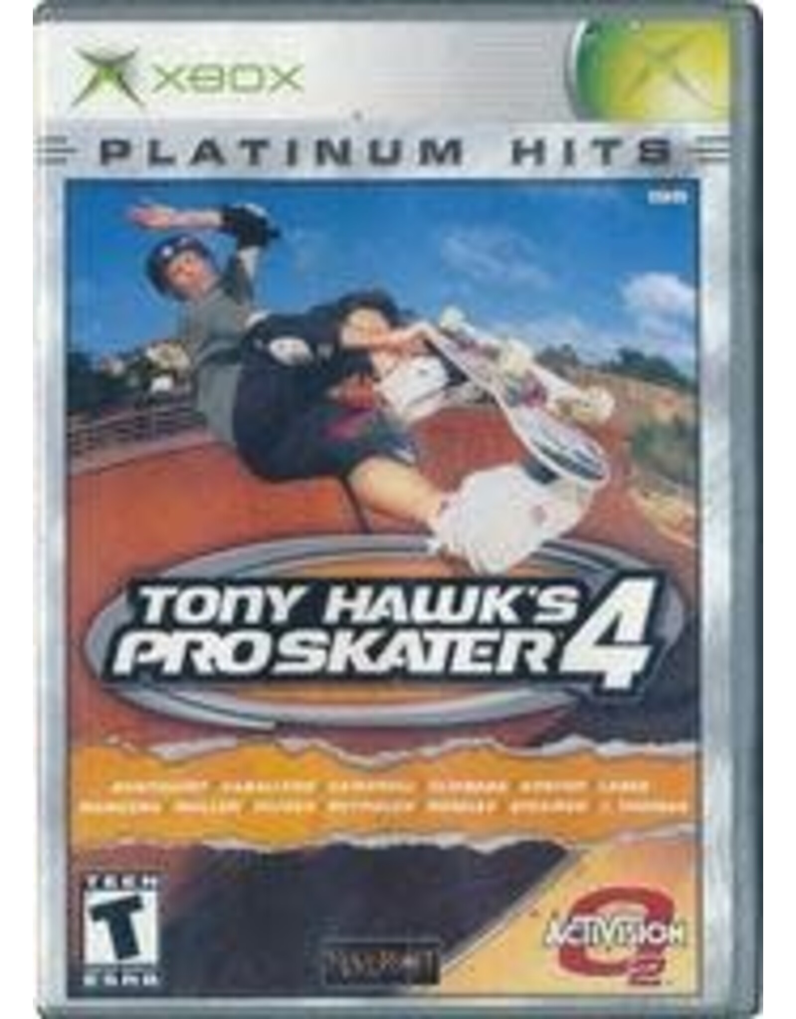 Xbox Tony Hawk's Pro Skater 4 (Platinum Hits, CiB)
