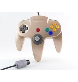 Nintendo 64 N64 Nintendo 64 Controller - Gold, Tomee (Brand New)