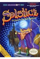 NES Solstice (CiB, Heavily Damaged Box, Damaged Manual, Missing Styrofoam Insert)