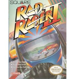 NES Rad Racer II (Boxed, No Manual, Damaged Box)