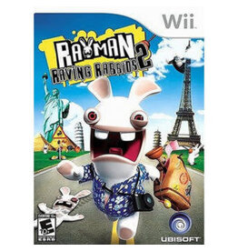 Wii Rayman Raving Rabbids 2 (No Manual)