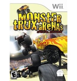 Wii Monster Trux Arenas (CiB, Water Damaged Insert)
