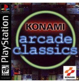 Playstation Konami Arcade Classics (CiB, Stickers on Manual and Disc)