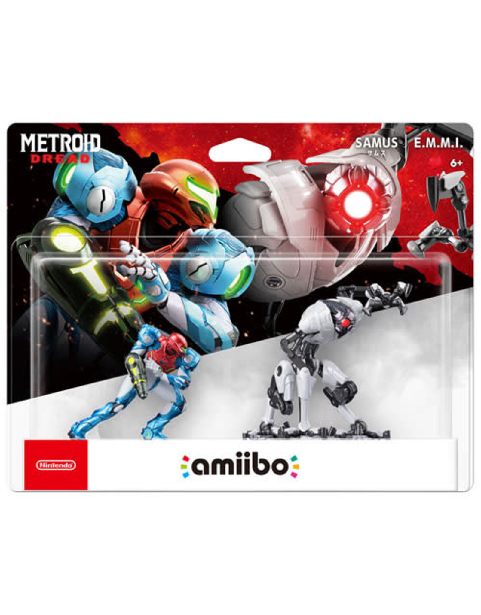 Amiibo Samus and E.M.M.I. Amiibo 2 Pack (Metroid Dread)