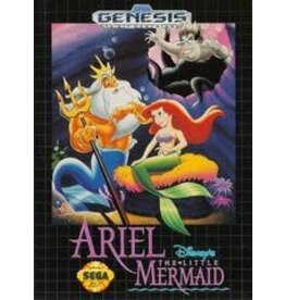 Sega Genesis Ariel the Little Mermaid (Boxed, No Manual, Damaged Label)