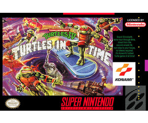 Super nintendo teenage discount mutant ninja turtles