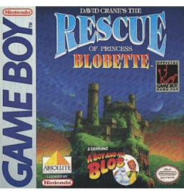 Game Boy Rescue of Princess Blobette (Cart Only, Damaged Cart)