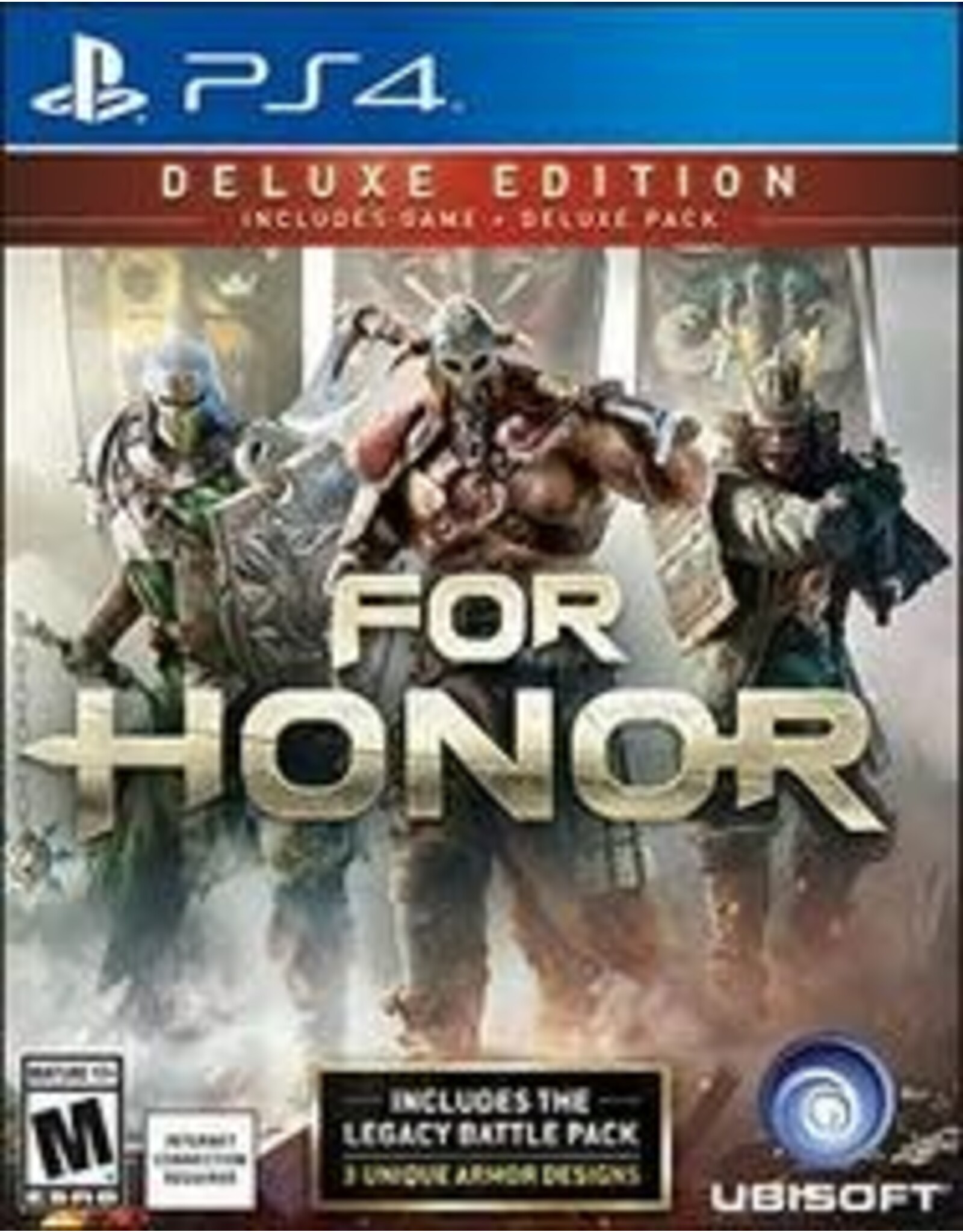Playstation 4 For Honor Deluxe Edition (CiB, No DLC)