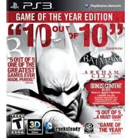 Playstation 3 Batman: Arkham City Game Of The Year (CiB)