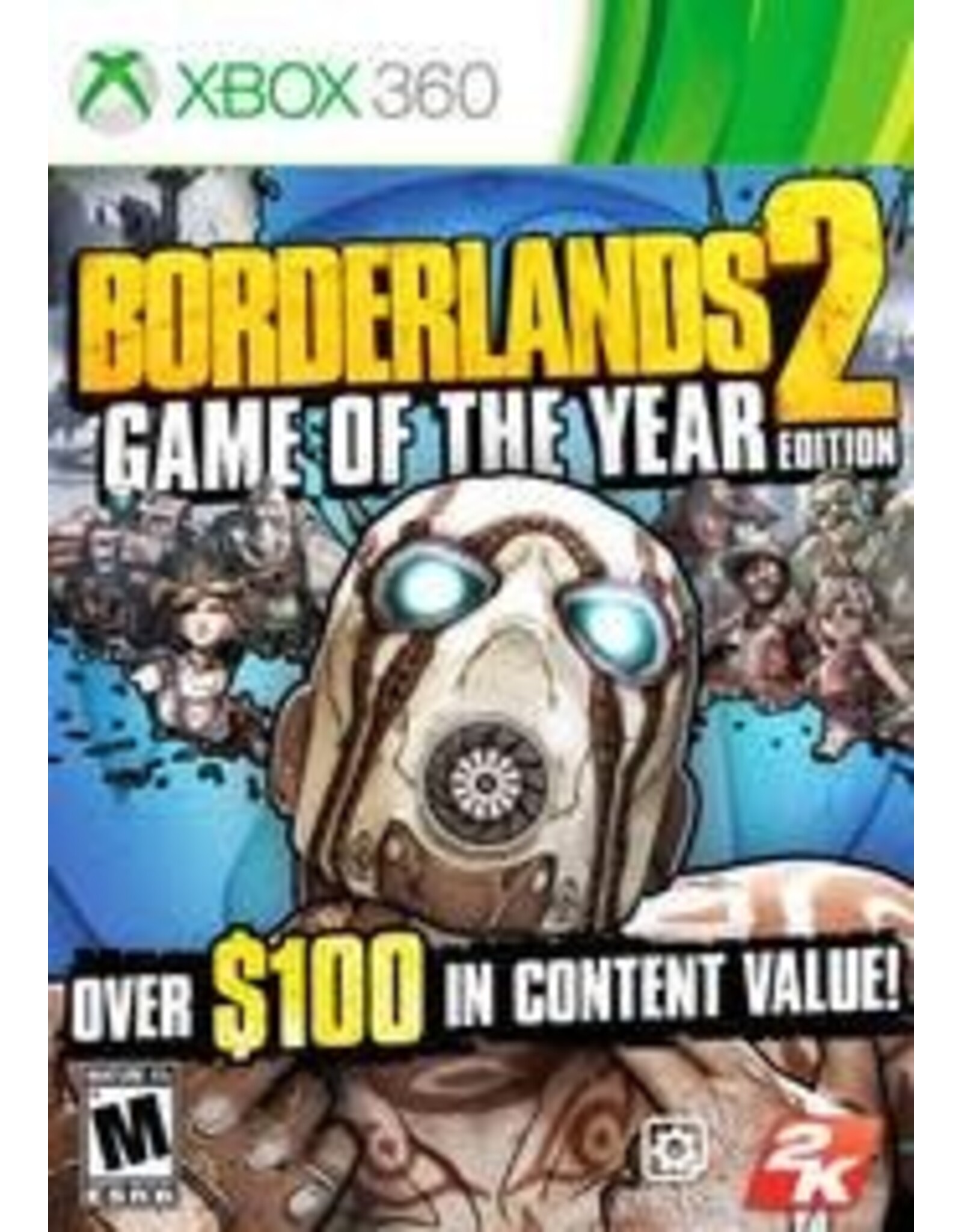 Xbox 360 Borderlands 2 Game of the Year Edition (CiB)