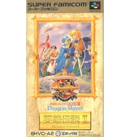 Super Famicom Dragon Slayer: Eiyuu Densetsu II (Cart Only, JP Import)