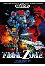 Sega Genesis Final Zone (Cart Only, Damaged Label)