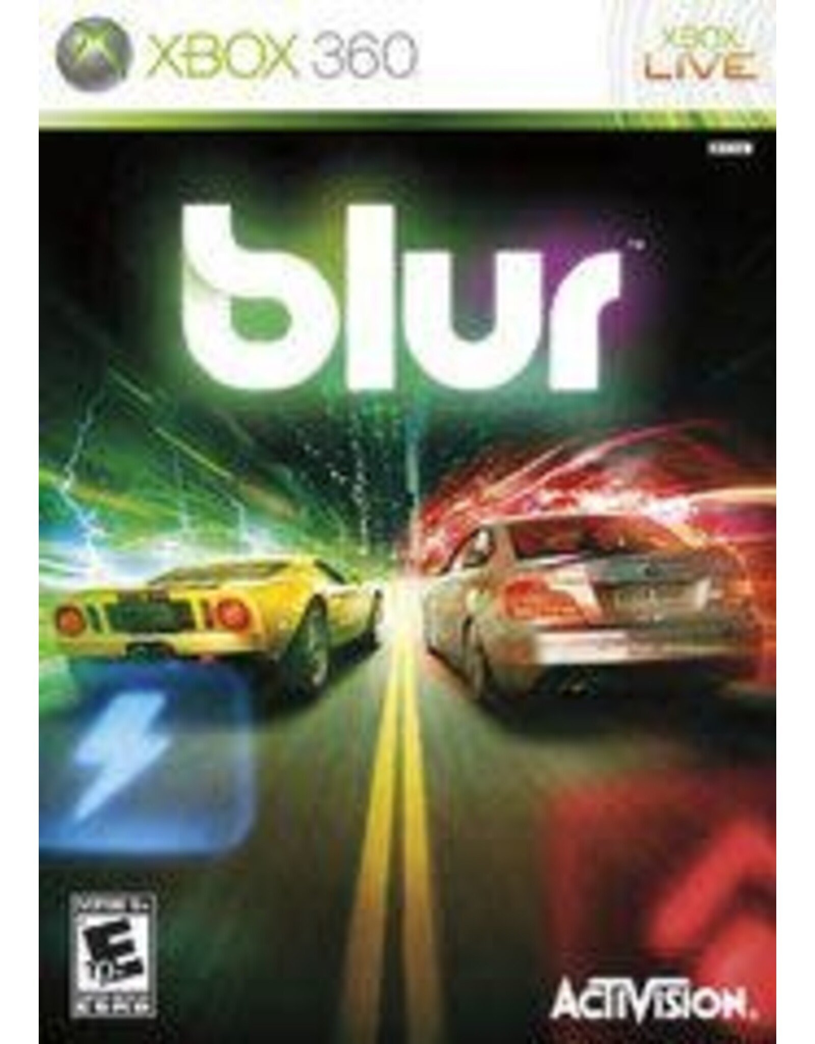 Xbox 360 Blur (CiB, Damaged Insert)