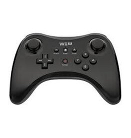 Wii U Wii U Pro Controller Black - No Charge Cable (Used)