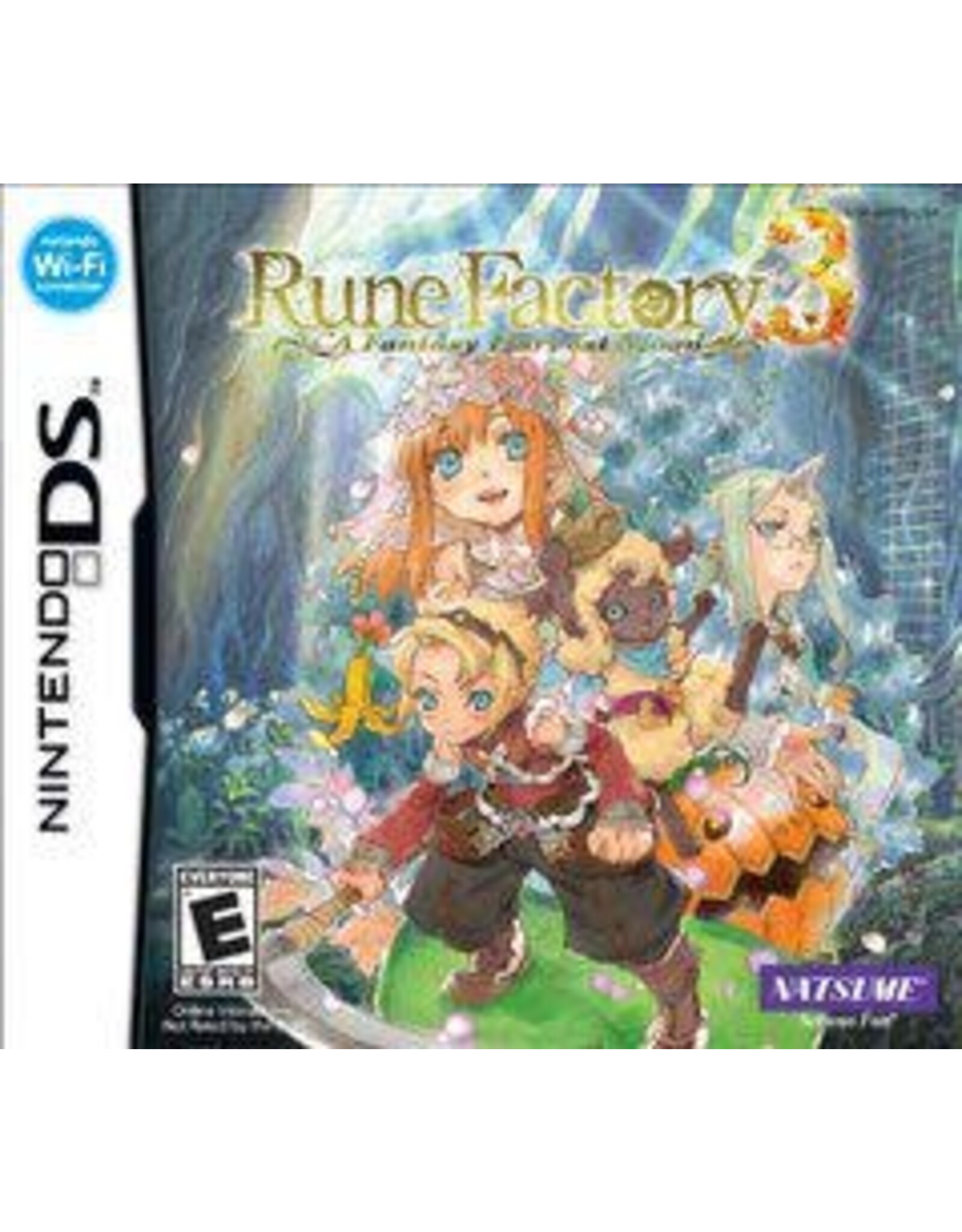 Nintendo DS Rune Factory 3: A Fantasy Harvest Moon (CiB with Registration Card, Damaged Manual)