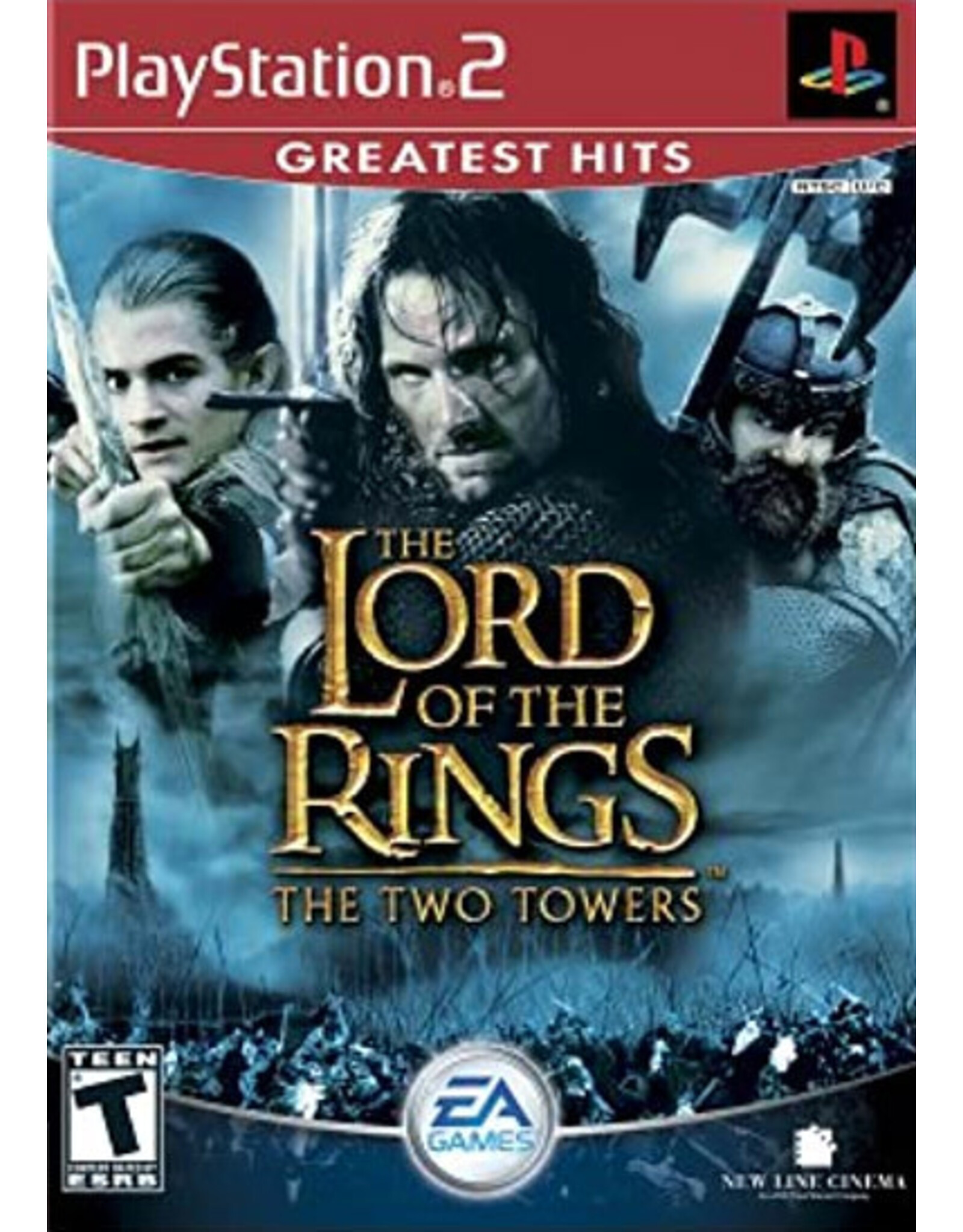 Playstation 2 Lord of the Rings Two Towers - Greatest Hits (Used)