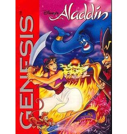 Sega Genesis Aladdin (CiB, Damaged Manual)