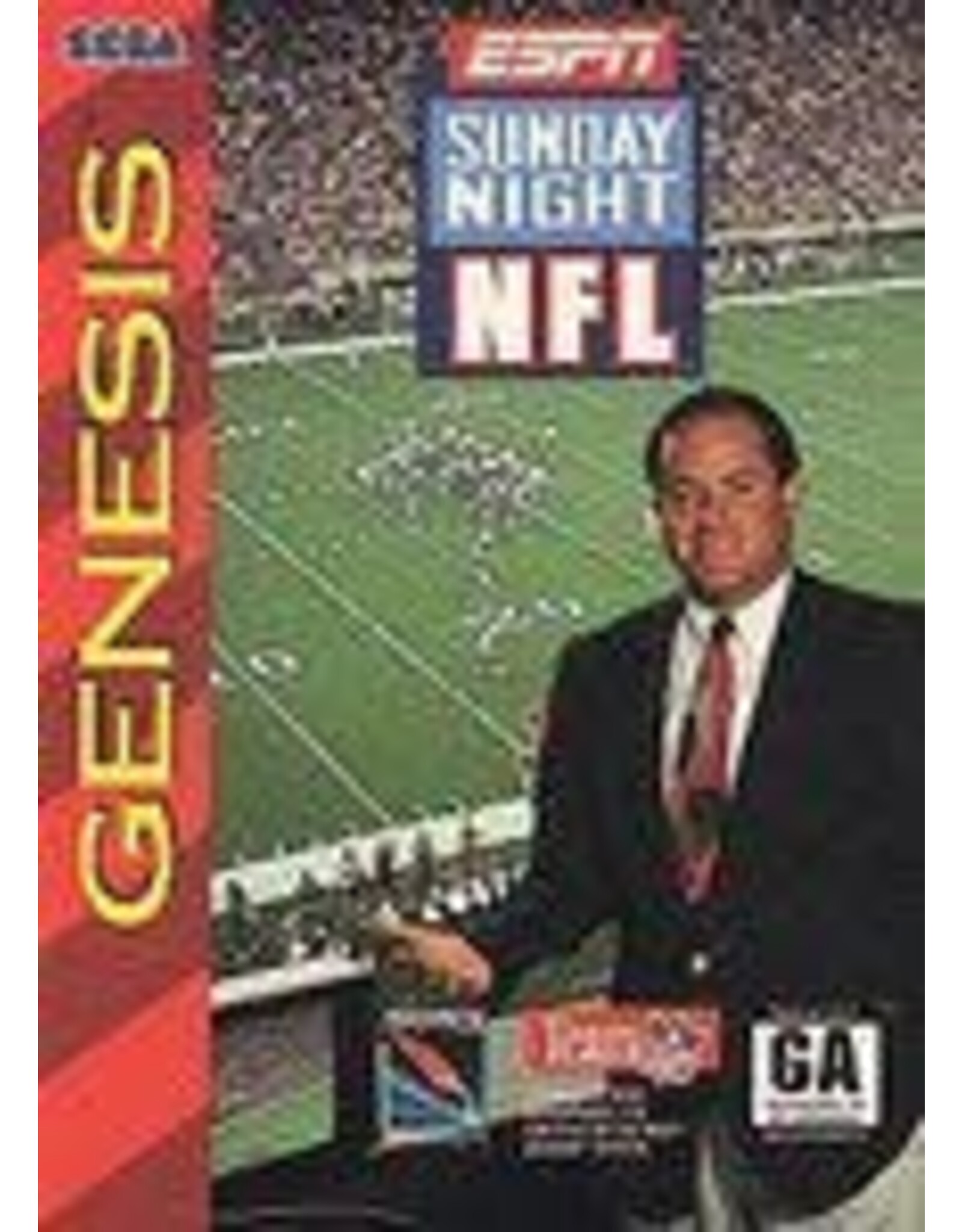 Sega Genesis ESPN Sunday Night NFL (CiB)