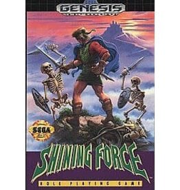 Sega Genesis Shining Force (CiB, Severely Damaged Manual)