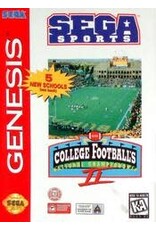 Sega Genesis College Football's National Championship II (Cardboard Box, Brand New!)