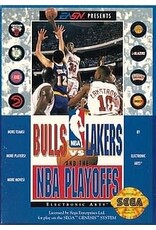 Sega Genesis Bulls vs Lakers and the NBA Playoffs (Cart Only, Damaged Label)