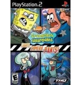 Playstation 2 SpongeBob SquarePants Lights Camera Pants (CiB)