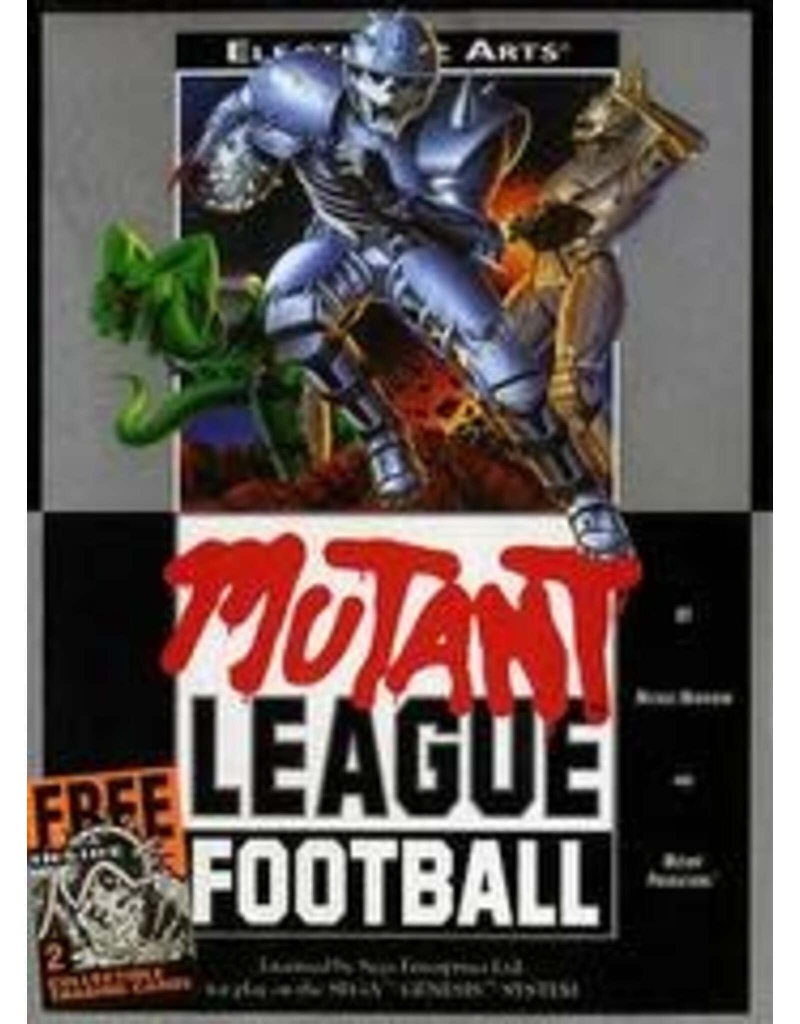 Sega Genesis Mutant League Football (Cart Only)