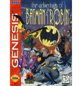 Sega Genesis Adventures of Batman and Robin (Cart Only, Damaged Label)
