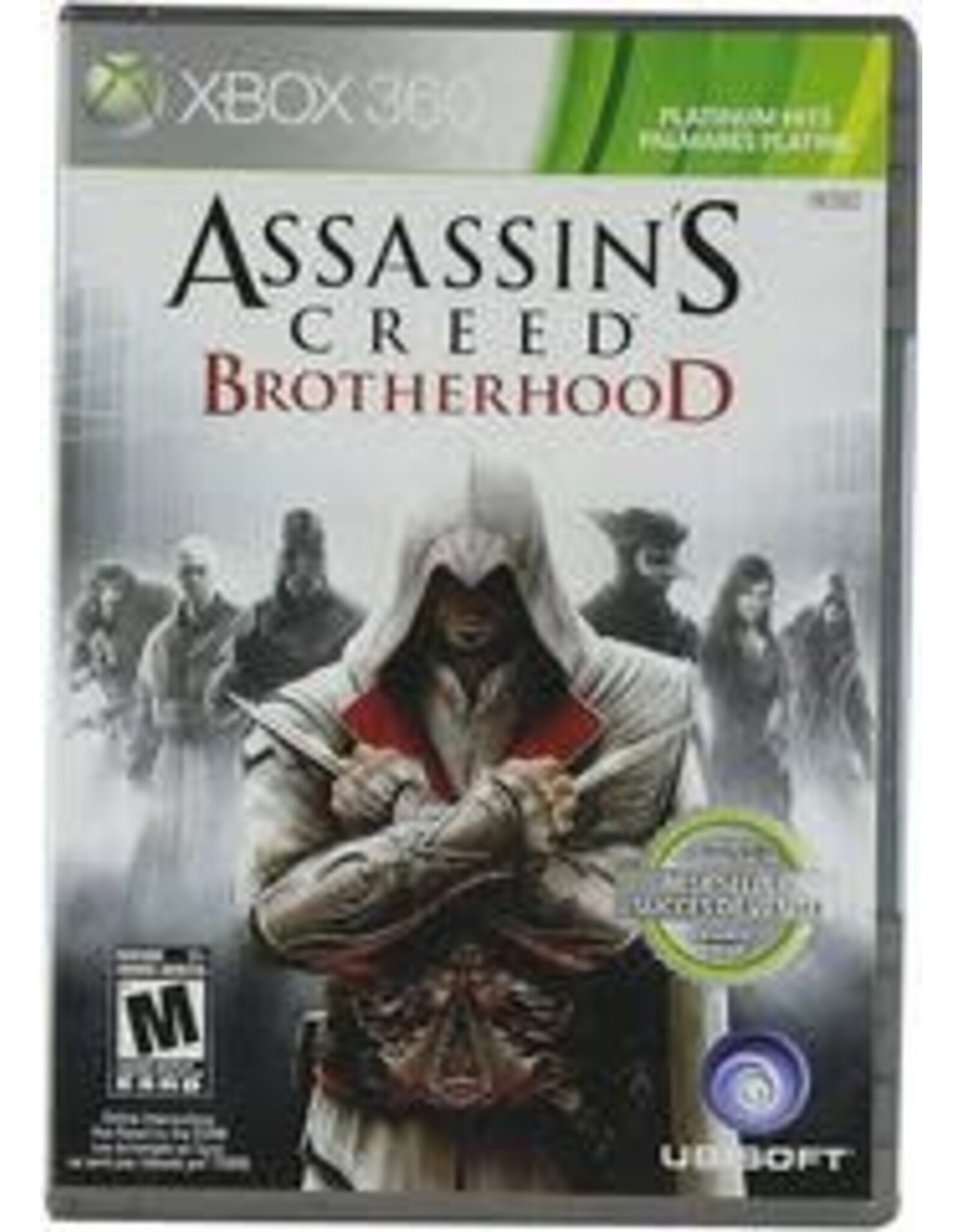Xbox 360 Assassin's Creed: Brotherhood Platinum Hits (No Manual)