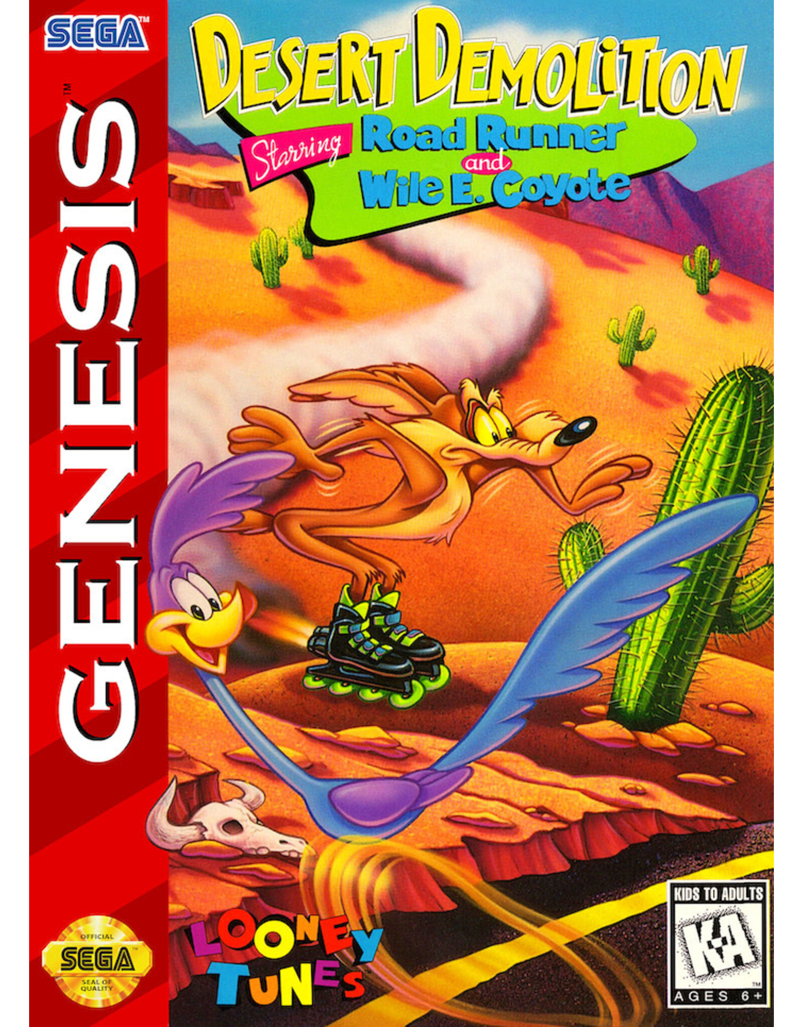 Sega Genesis Desert Demolition (Used, Cart Only)