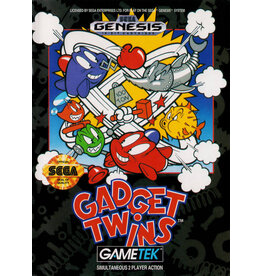 Sega Genesis Gadget Twins (Cart Only, Damaged Label)