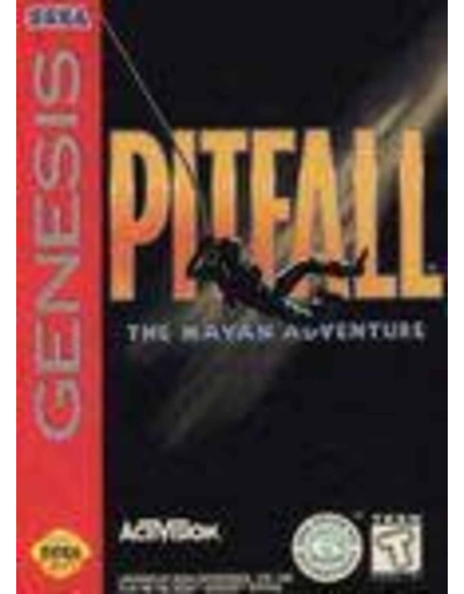 Sega Genesis Pitfall Mayan Adventure (Cart Only)