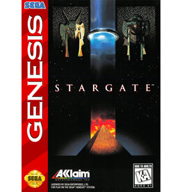 Sega Genesis Stargate (Cart Only, Damaged Label)