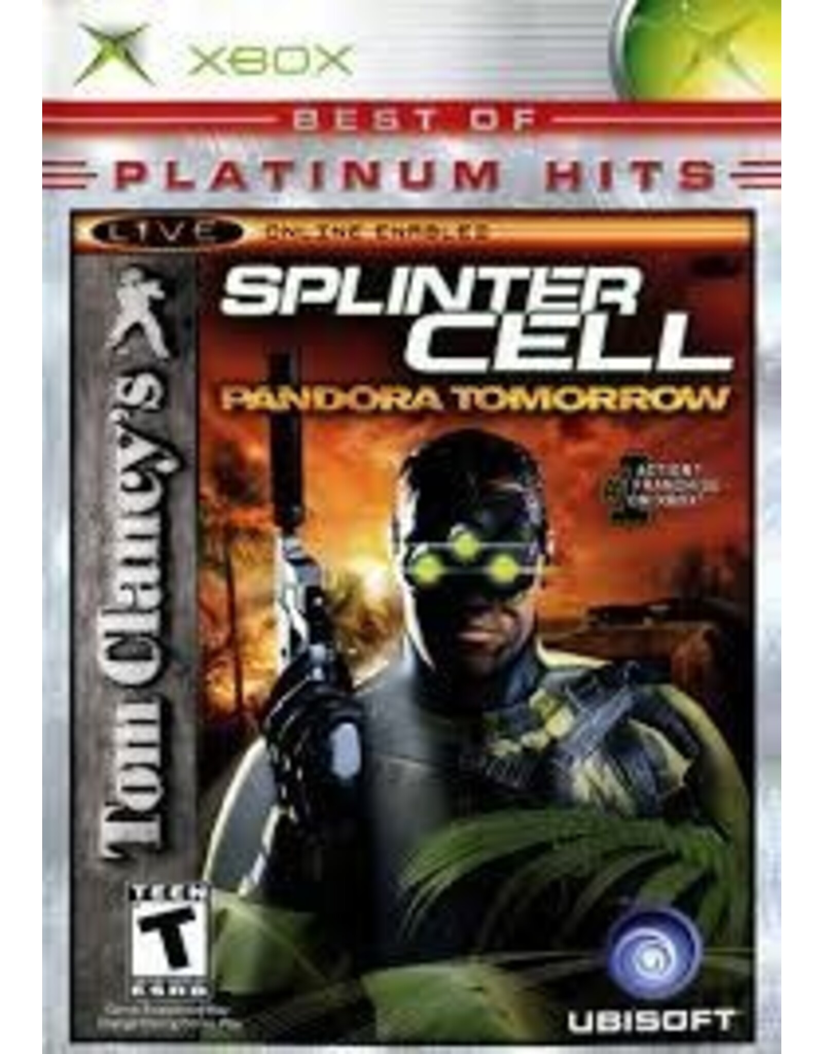Xbox Splinter Cell Pandora Tomorrow (Best Of Platinum Hits, CiB)