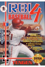 Sega Genesis RBI Baseball 4 (Cart Only, Damaged Label)