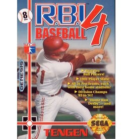 Sega Genesis RBI Baseball 4 (Cart Only, Damaged Label)
