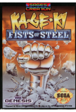 Sega Genesis Ka-Ge-Ki Fists of Steel (Cart Only, Damaged Label and Cart)
