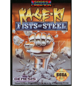 Sega Genesis Ka-Ge-Ki Fists of Steel (Cart Only, Damaged Label and Cart)