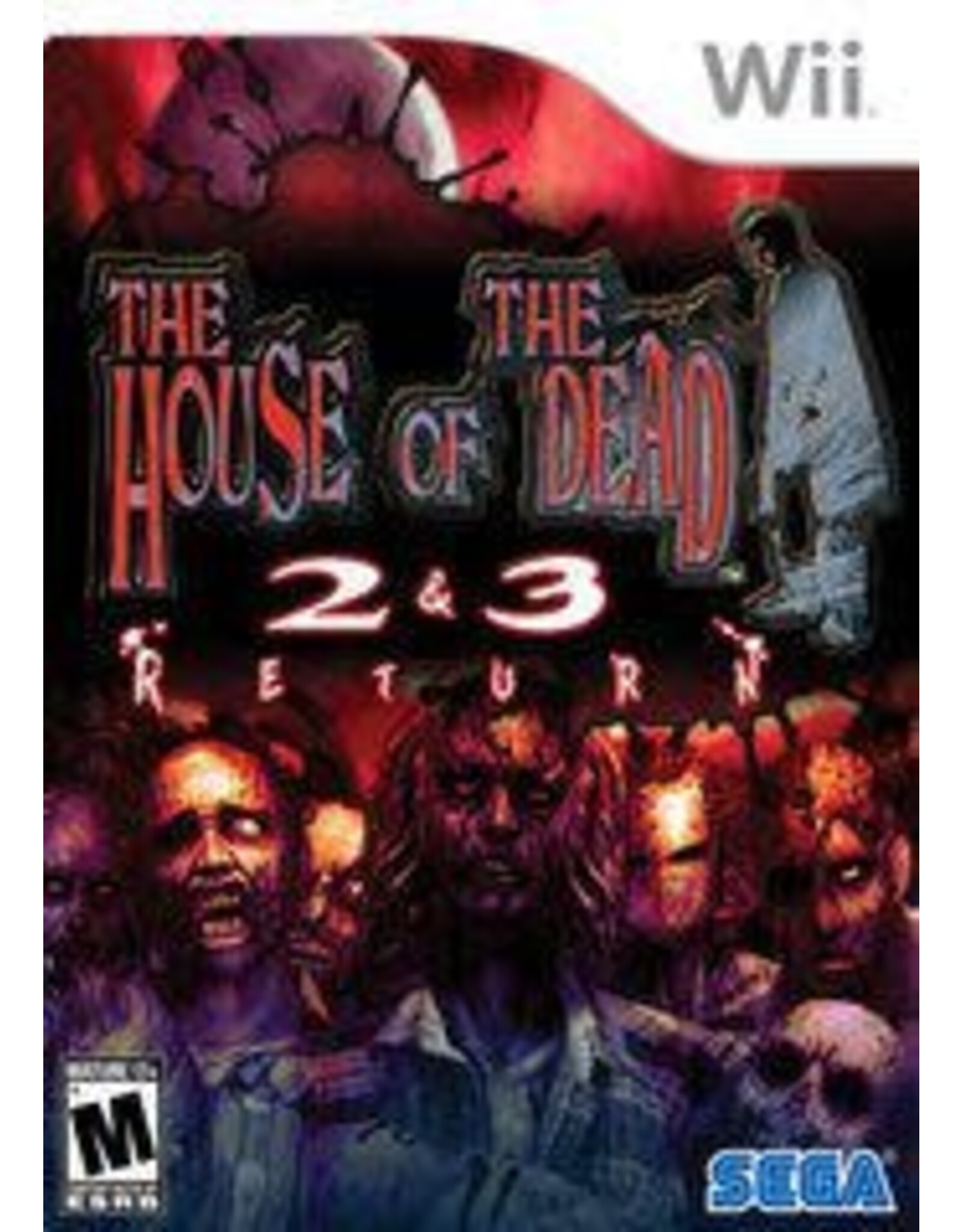 Wii House of the Dead 2 & 3 Return, The (Brand New)