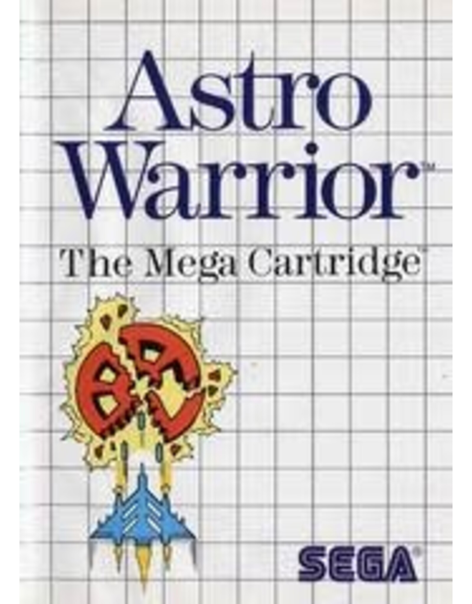 Sega Master System Astro Warrior (Boxed, No Manual)