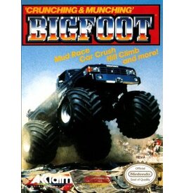 NES Bigfoot (Cart Only, Damaged Label)