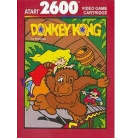 Atari 2600 Donkey Kong (Red Label, Cart Only, Cosmetic Damage)