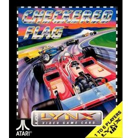 Atari Lynx Checkered Flag (Cart and Manual)