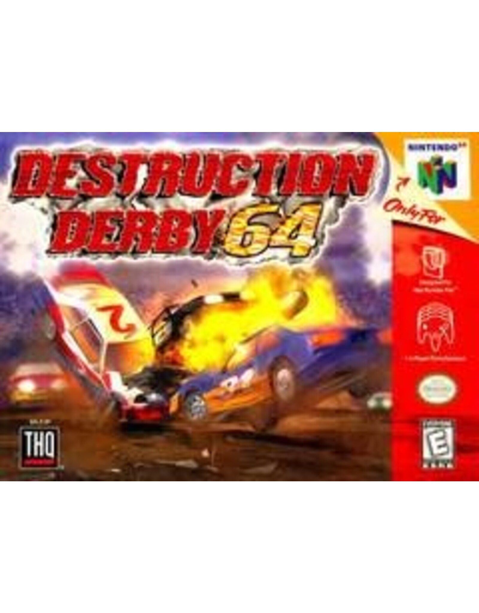 Nintendo 64 Destruction Derby 64 (Cart Only, Damaged Label)