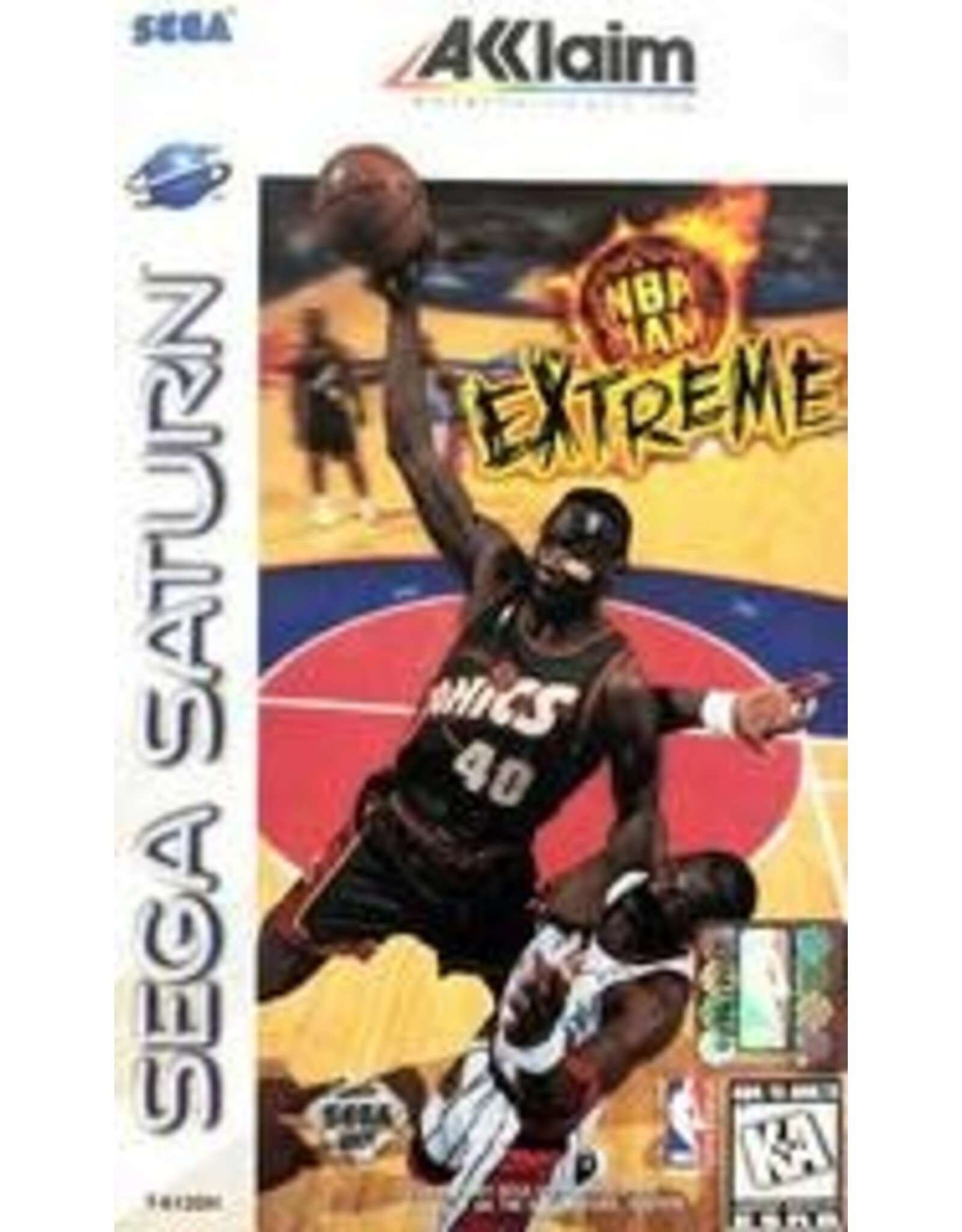 Sega Saturn NBA Jam Extreme (CiB, Damaged Case)
